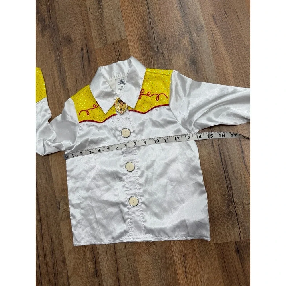 Disney Jessie Toy Story Girls 5/6 Costume Shirt Sequin Cowgirl Halloween